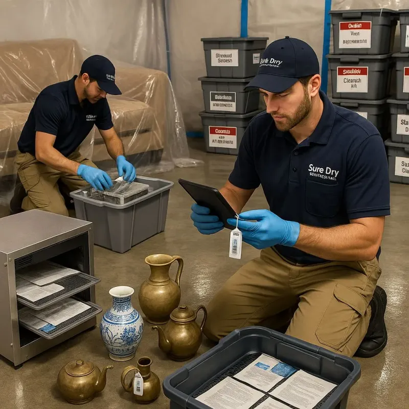 Content Protection and Restoration process in Northport, NY
