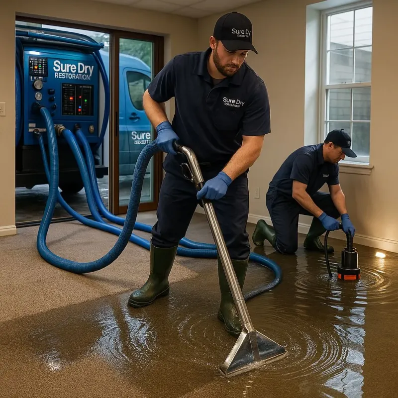 Water Extraction and Removal process in Northport, NY